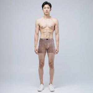 [바바라(언더웨어)]기화학적 무늬독일 직수입 모달 남성 드로즈 GMT2168D