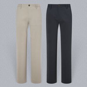 [헤지스] 남성 솔리드 사이드 밴딩 슬랙스 PG-HZPA5B401