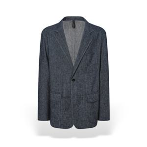 [헤지스] 남성 인디고 셋업 긴팔자켓 HZJA5B303N1