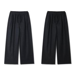 [엠엔씨][MNC] [2장묶음] 투턱 와이드 밴딩청바지 (MDIP870OD)