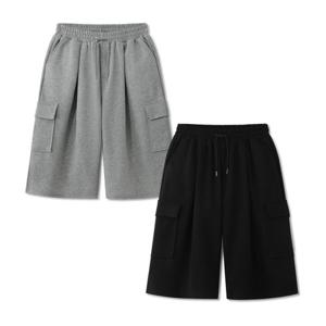 [엠엔씨][MNC] [2장묶음] 7부 핀턱카고 반바지 (MDSP305JL)