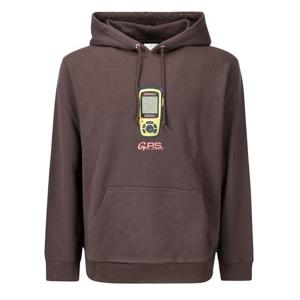 그라미치 후드 티셔츠 G4FUJ109 DARKBROWN DARK BROWN