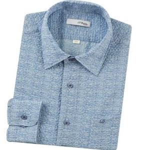 [듀퐁셔츠]SSE5SM11LS120SNY_여름용 써커 미니멀한 체크 프린트