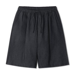 [엠엔씨]데님 핀턱버뮤다 밴딩반바지 (MDSP322OD)