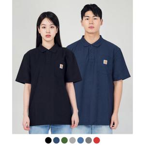 [칼하트]칼하트 (K570) 포켓 반팔 카라 폴로티