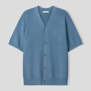 [리빌모아]남자 밀리언 하찌 반팔 가디건 SG5-KNH-Q020-소라