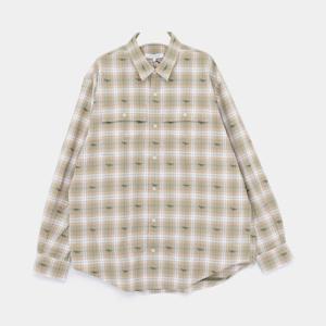 메종키츠네 25SS 더블포켓 스케이트 남성 셔츠 OM00425WW0118 0179