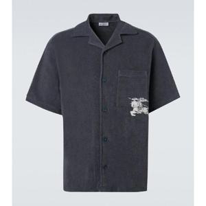 버버리 EKD 코튼 테리 볼링 셔츠 P01044153