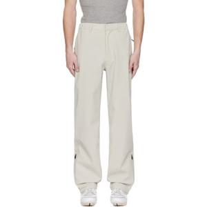 25 FW 레인스 남성 베이지 수바 하드쉘 레귤러 슬랙스 251524M188002