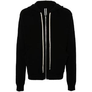 25 FW 릭오웬스 파인 니트 후드 집업 RU02D6614WSBR TP432186577