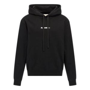 질샌더 후드 티셔츠 J47GU0129J20039001 Black