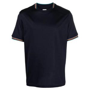 25 FW 폴스미스 스트라이프 트리밍 코튼 티셔츠 M1R112YM00088 TP432104772