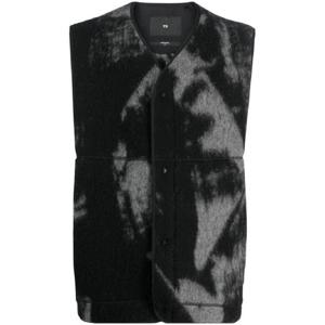 25 FW 요지야마모토 그래픽 프린트 울 혼방 질레 IL2042 TP432417805