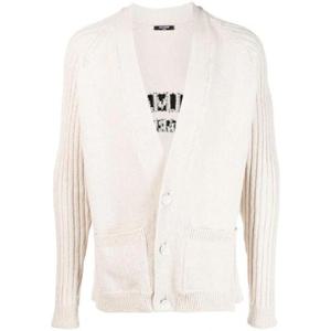 25 FW 발망 인타르시아 로고 버튼 업 가디건 AH0KL004KD98 TP432413575