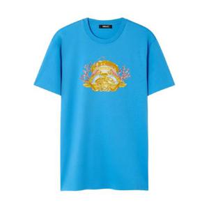 25 FW 베르사체 크리스털 다이브 인 크레스트 티셔츠 10139441A15090 TP438443871