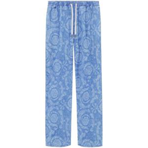 25 FW 베르사체 바로코 샴브레이 데님 팬츠 10107151A11101 TP432462881