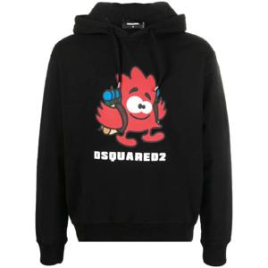 25 FW 디스퀘어드2 로고 프린트 디테일 후드티 S71GU0551S25030 TP432389739