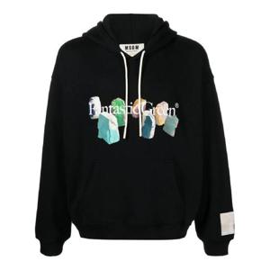 25 FW 엠에스지엠 슬로건 프린트 오가닉 코튼 후드티 3646MM03247299 TP432389577