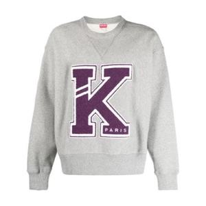 25 FW 겐조 로고 패치 디테일 스웨트셔츠 FD55SW4944MB TP432319048