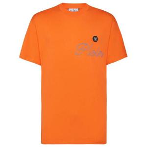 25 FW 필립플레인 로고 프린트 코튼 티셔츠 SAECMTK8063PJY002N TP433392832