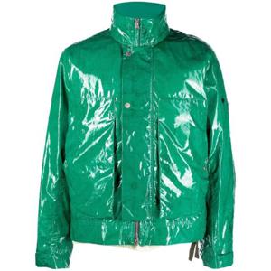 25 FW 스톤아일랜드 라미네이티드 페더 다운 바이커 재킷 771940616 TP432524613