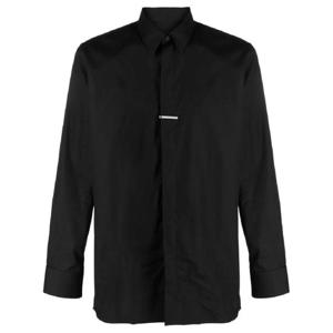 25 FW 지방시 로고 장식 포인티드 칼라 셔츠 BM60WX14US TP432501550