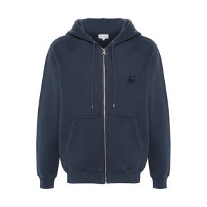 메종키츠네 볼드 폭스헤드 패치 후드집업 네이비 MM00714KM0307 P476