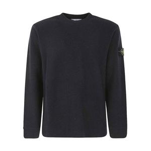 스톤아일랜드 로고 맨투맨 네이비 801562656 V0020