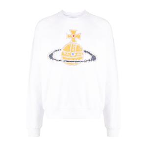 비비안웨스트우드 타임머신 맨투맨 화이트 3I01000L J0006 A401