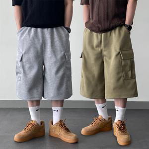 남자버뮤다팬츠 남성밴딩반바지 버뮤다카고팬츠