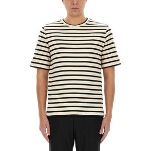 질샌더 스트라이프 크루넥 반팔 티셔츠 J47GC0109 J46497080