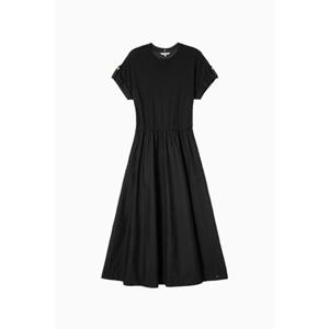 [타미힐피거종합관] 여성 모던 믹스 원피스 (T22F6TDR031WT1 BDS)