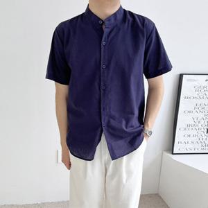 [리빌모아]남자 린넨 반팔 셔츠 남방 DJ2-SHH-SKQQ741
