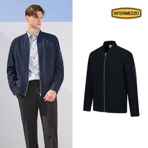[인터메조][인터메조] 23SS 포켓 봄버자켓 남성 네이비