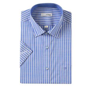 [에스티듀퐁(셔츠)]면슬립스트라이프방셔츠SE5MM11HS108SBU