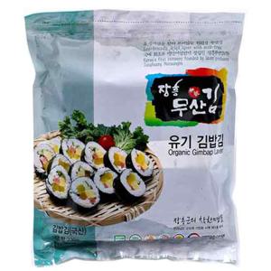 장흥무산김 마른김 유기 김밥김(지퍼팩) 100매입