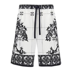 돌체앤가바나 숏팬츠 GV37ATHH5ECI33TN White Black