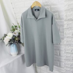 SMT_오픈 반팔티셔츠 KOT브이넥티,카라티셔츠,여름티셔츠,박스핏티,빅사이즈티셔츠