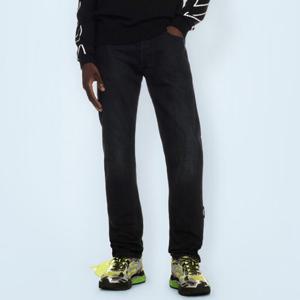 25 FW 오프화이트 Arrow 애로우 하드웨어 코튼 데님 진 블랙 OMYA18LS25DEN0021300