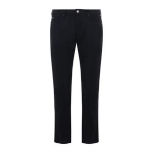 엠포리오 아르마니 로고 플라크 스트레치 데님 진 8N1J061GN0Z 0920 TP942848545