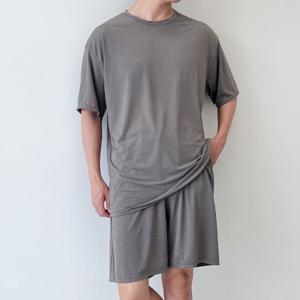 [리빌모아]여름 남자 쿨링 무지 밴딩 5부 반바지 DMES-PTH-STS13