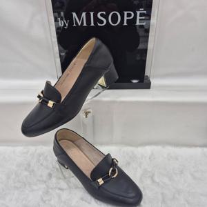 [미소페]By미소페 여성 골드 장식 로퍼 112HH419YT006 BLACK 4_J