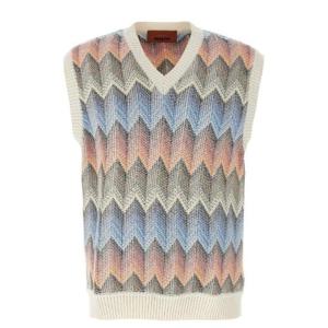 미소니 셰브론 니트 조끼 US25SN0FBC0050 SM9KF TP934876496