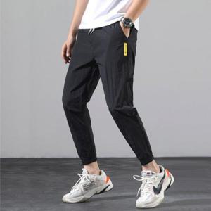 [리빌모아]남자 쿨링 슬림 일자 밴딩 조거 바지 DMES-PTS-STS117