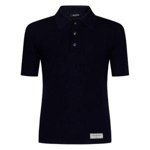 Balmain PB 스트레이트 헴 폴로 셔츠 BH1GB065KE93 6AE TP934665825