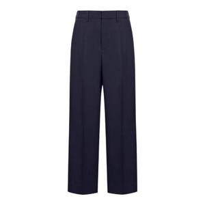 AMI 플리츠 디테일 스트레이트 레그 팬츠 HTR508WV0026 430 TP934607147