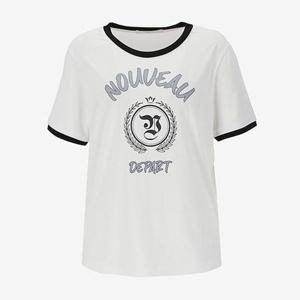 [비지트인뉴욕]컬러 배색 티셔츠 VB4ST70