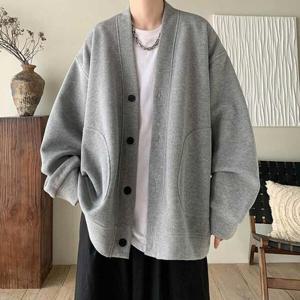 아트박스/와인앤쿡 남자 베이직 오버핏 데일리 가디건