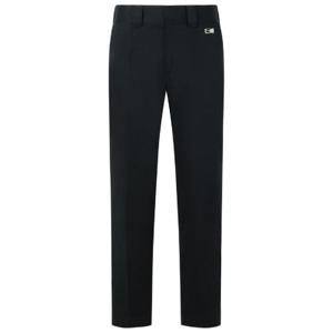 돌체앤가바나 로고 플라크 프레스드 크리즈 팬츠 GP0K3TFUFL3 N0000 TP934442184