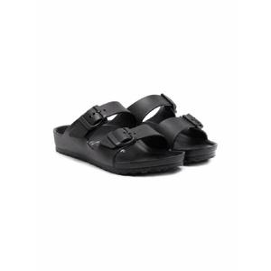 BIRKENSTOCK KIDS 애리조나 블랙 러버 샌들 1018924BLACK